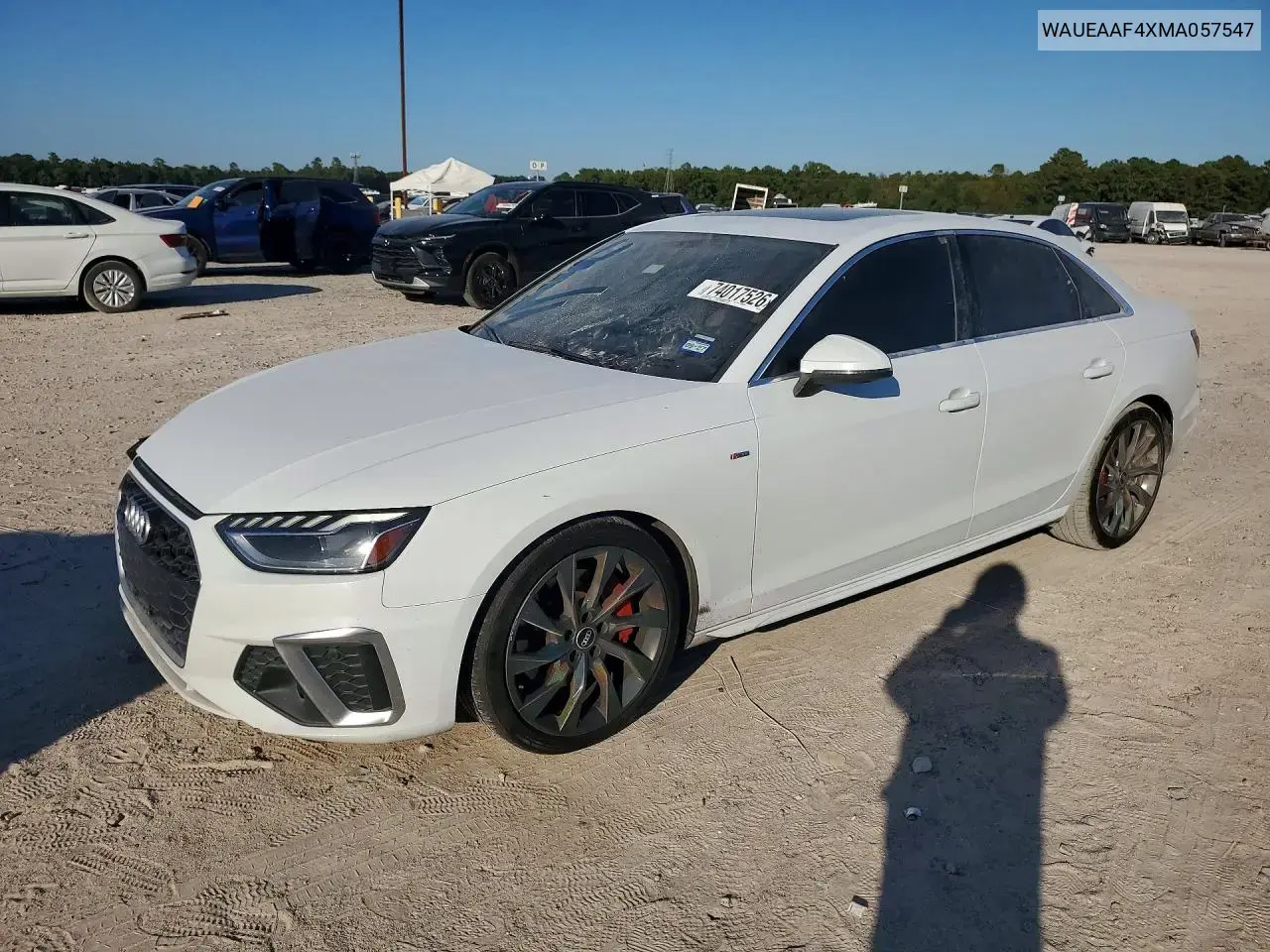 Audi A4 Quattro 2021