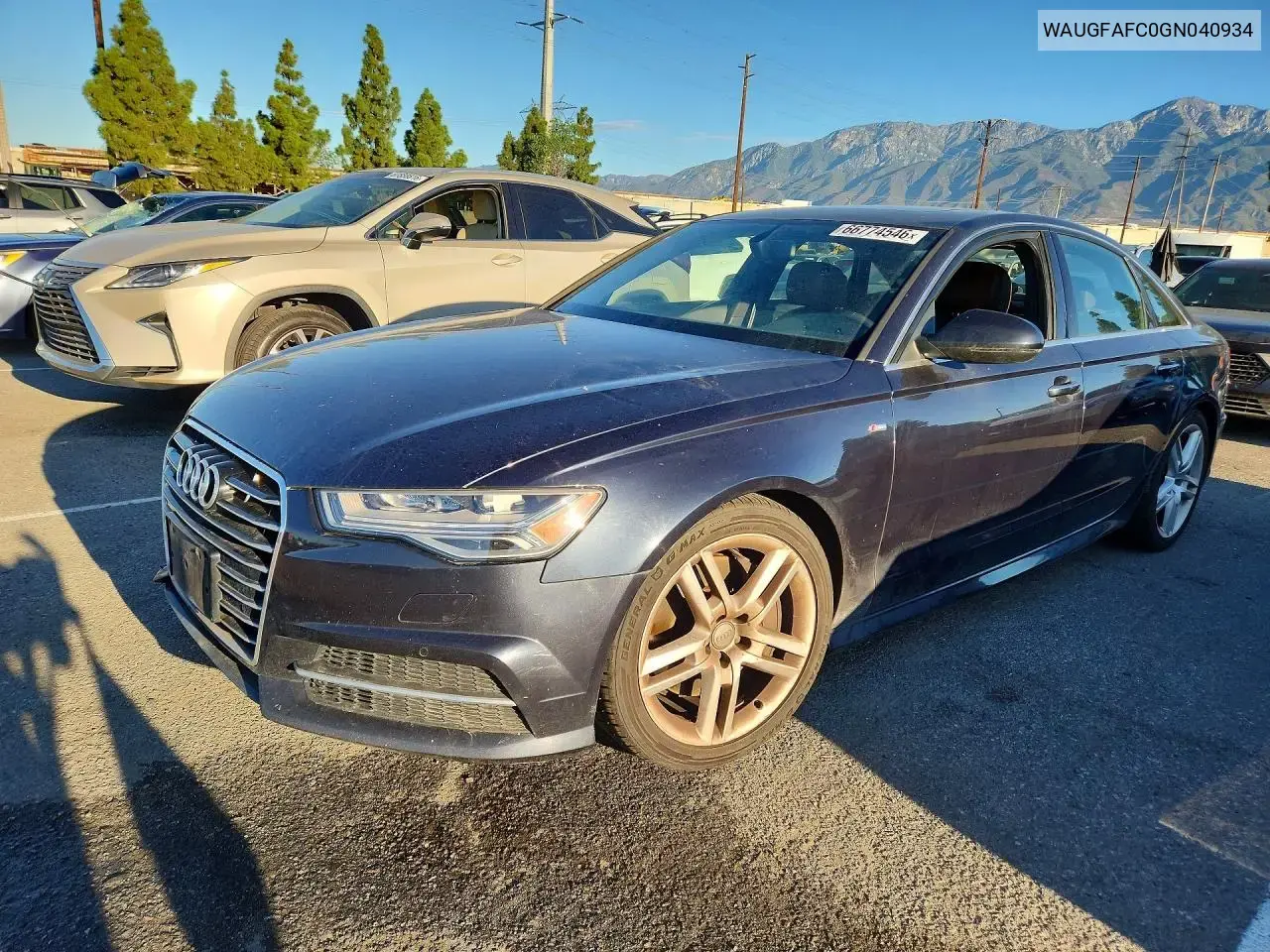 Audi A6 Premium Plus 2016