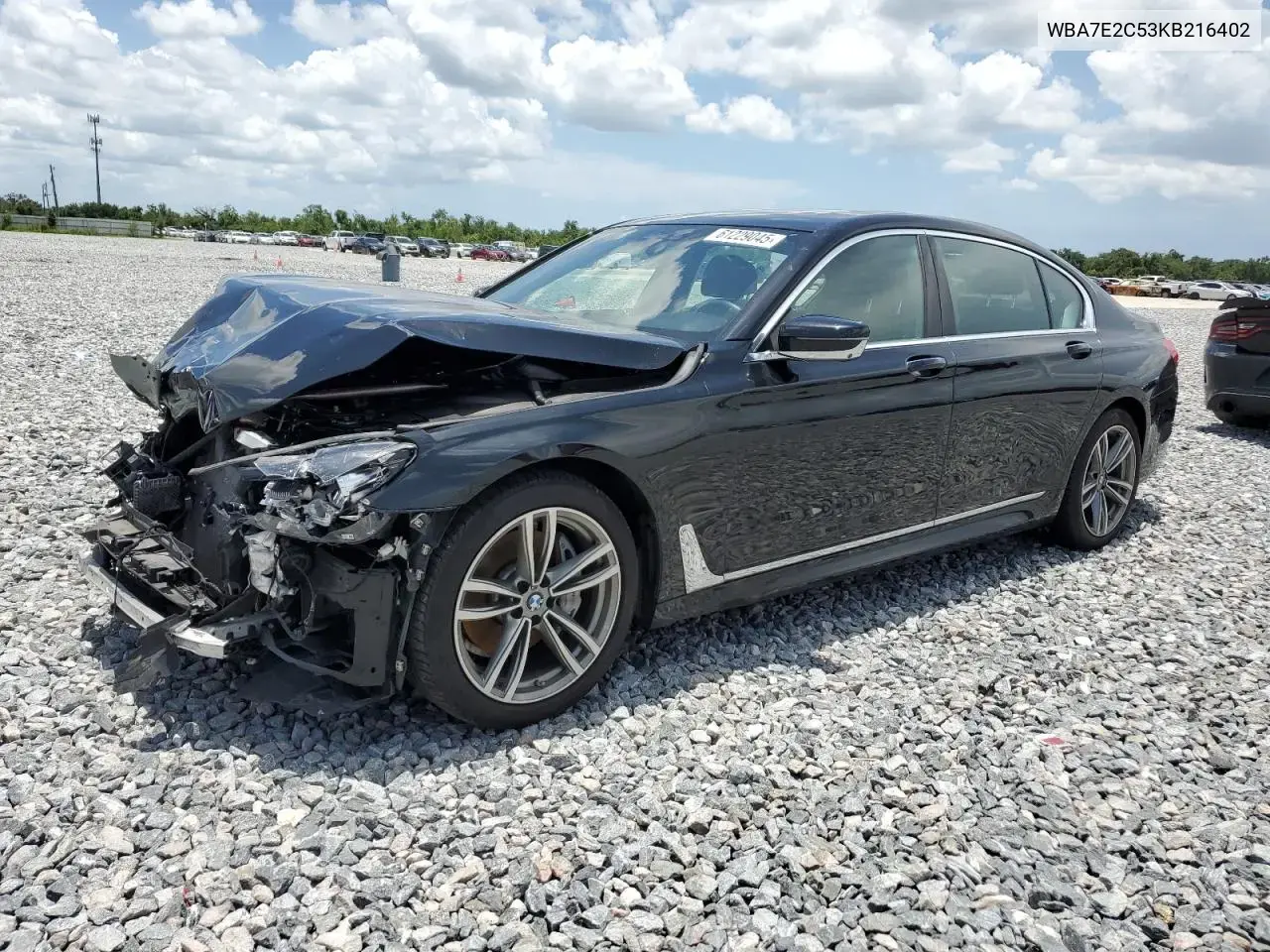 BMW 740 I 2019