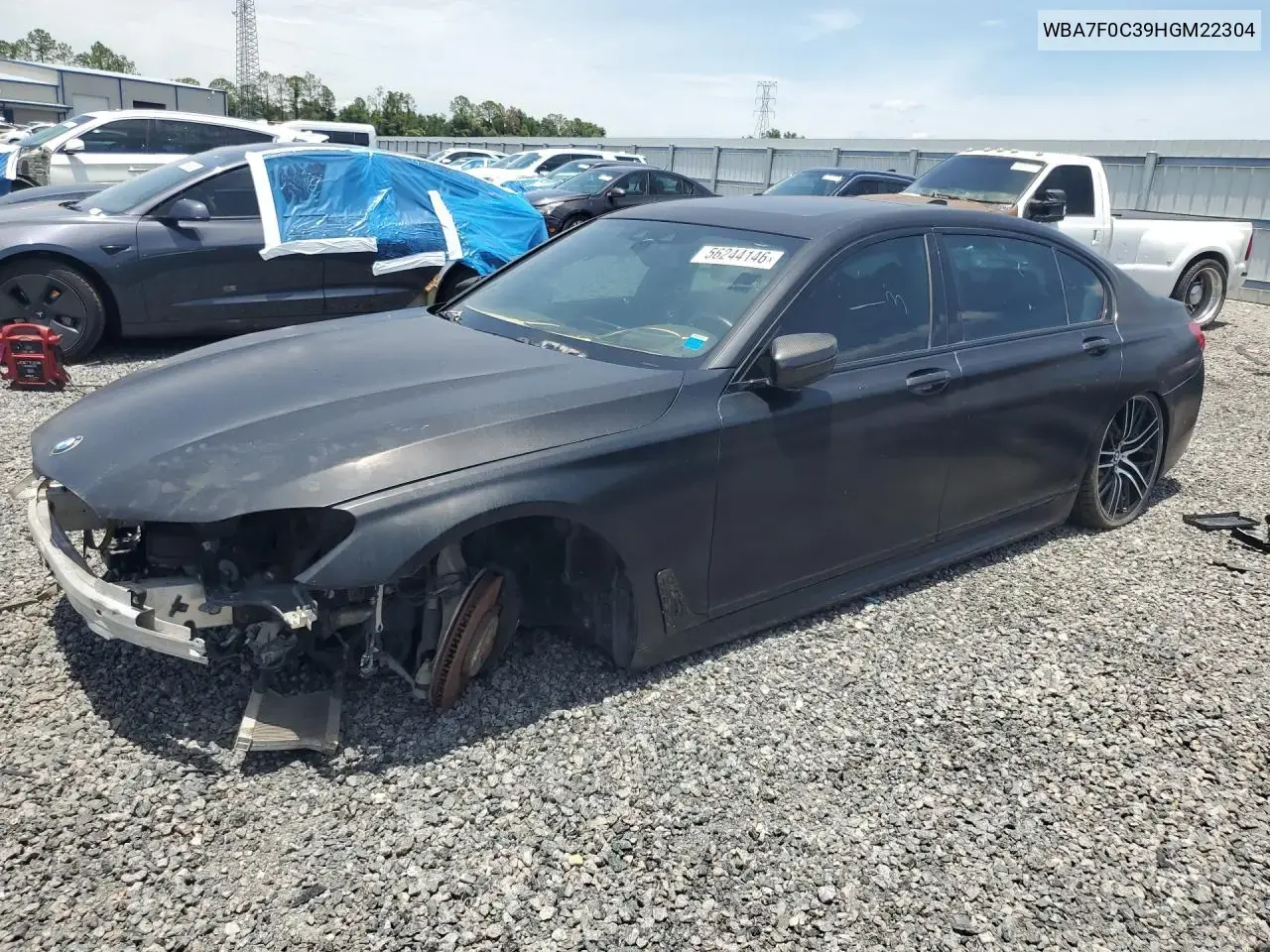 BMW 750 I 2017
