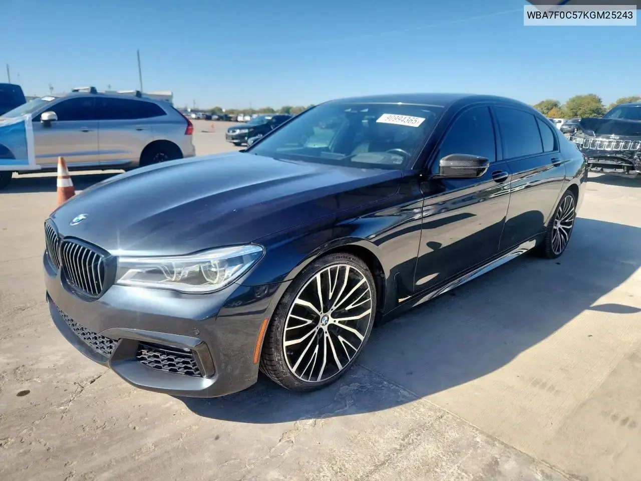 BMW 750 I 2019