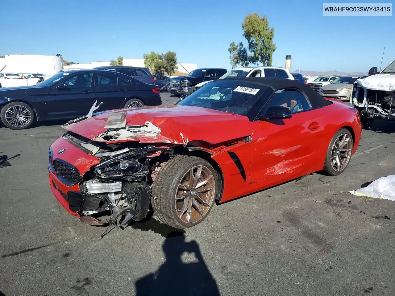 BMW Z4 M40I 2025