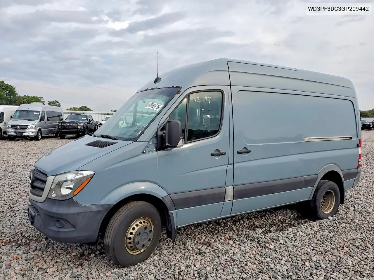 Mercedes-Benz Sprinter 3500 Delivery Van 2016