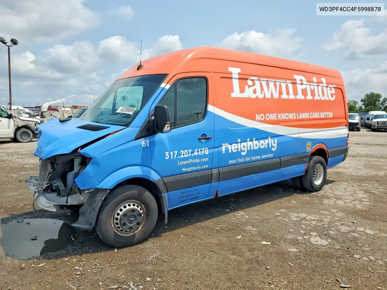 Mercedes-Benz Sprinter 3500 Delivery Van 2015