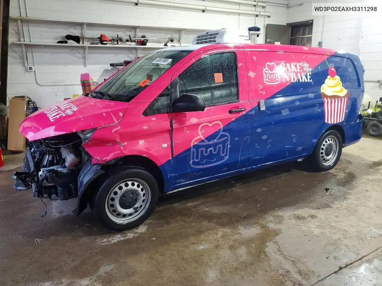 Mercedes-Benz Metris Refrigerated Delivery Van 2017