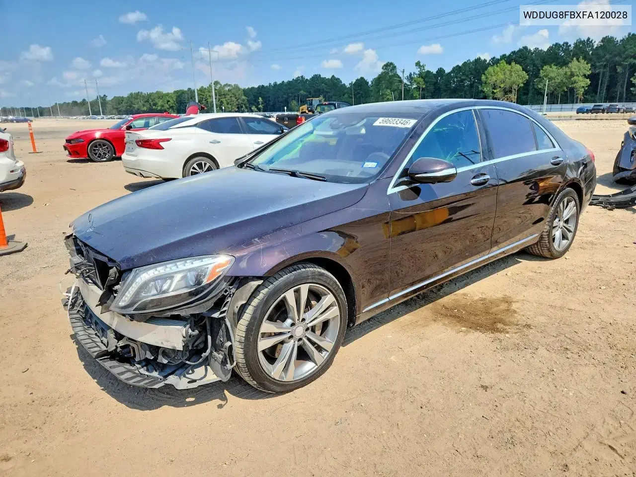 Mercedes-Benz S 550 4Matic 2015