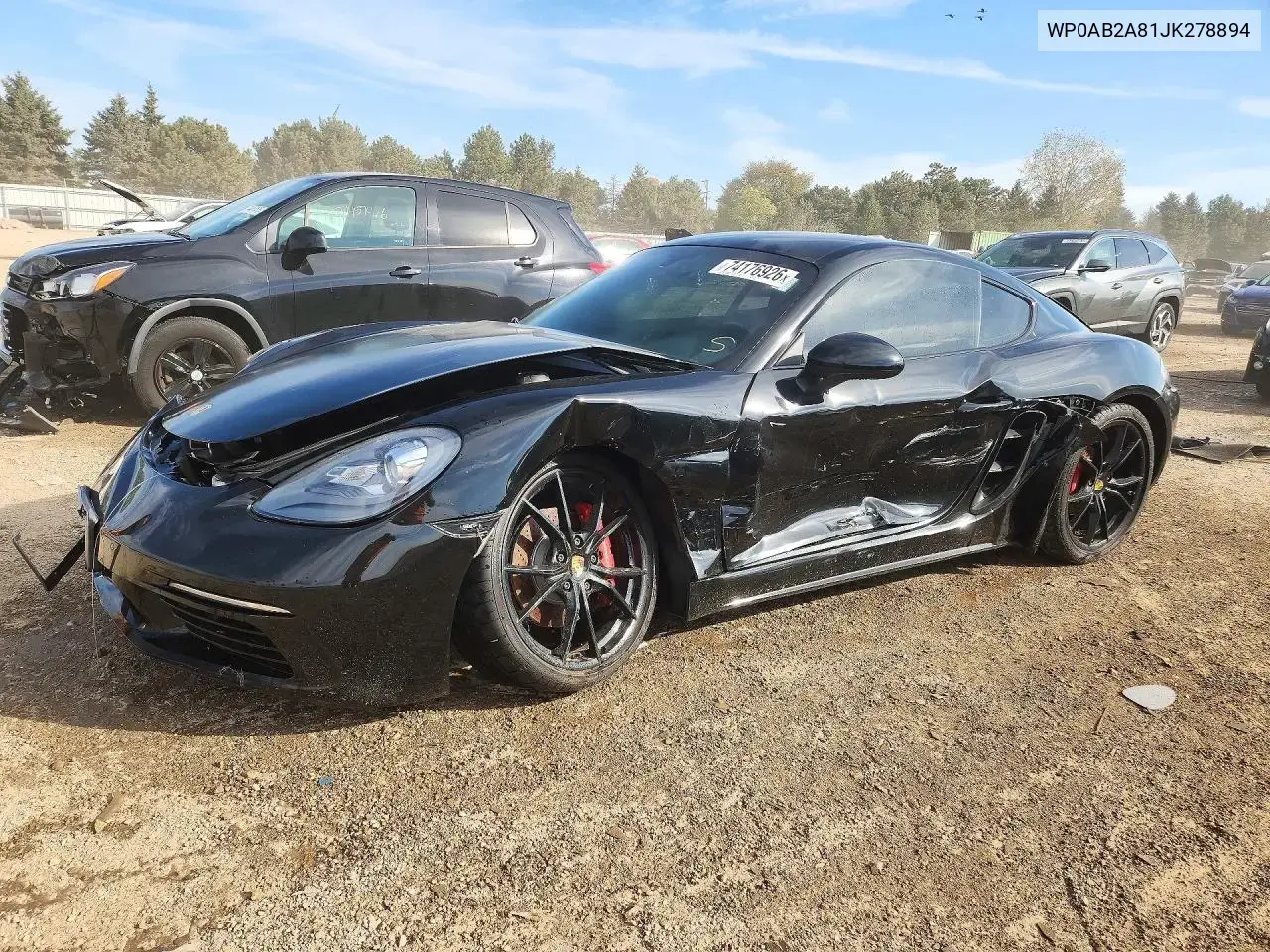 Porsche Cayman S 2018