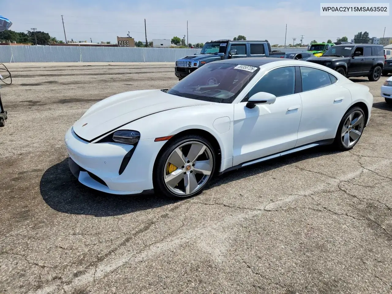 Porsche Taycan Turbo 2021