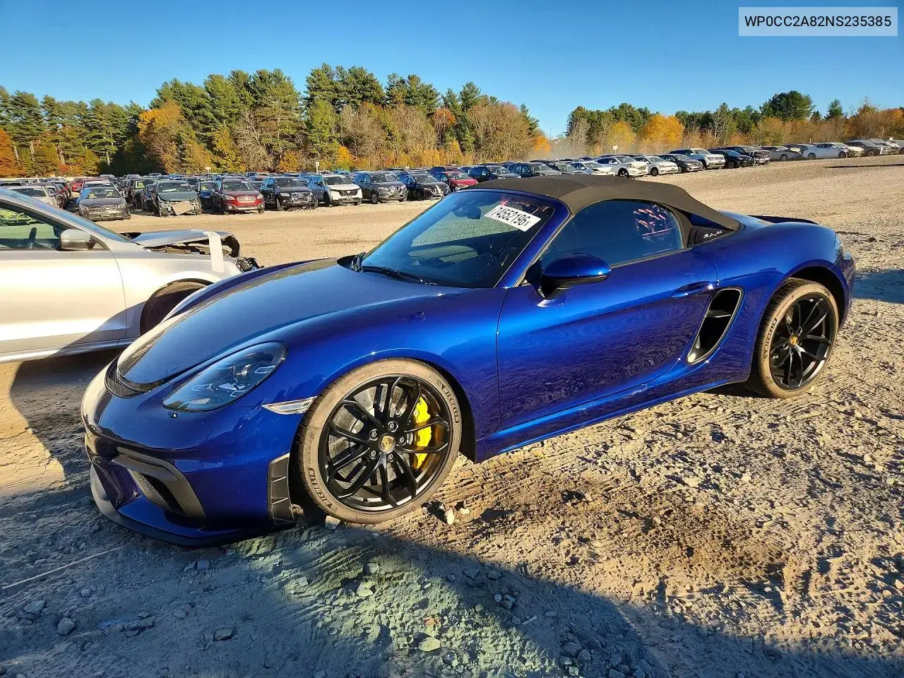 Porsche Boxster Spyder 2022