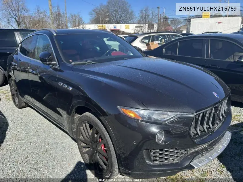Maserati Levante S Luxury 2017