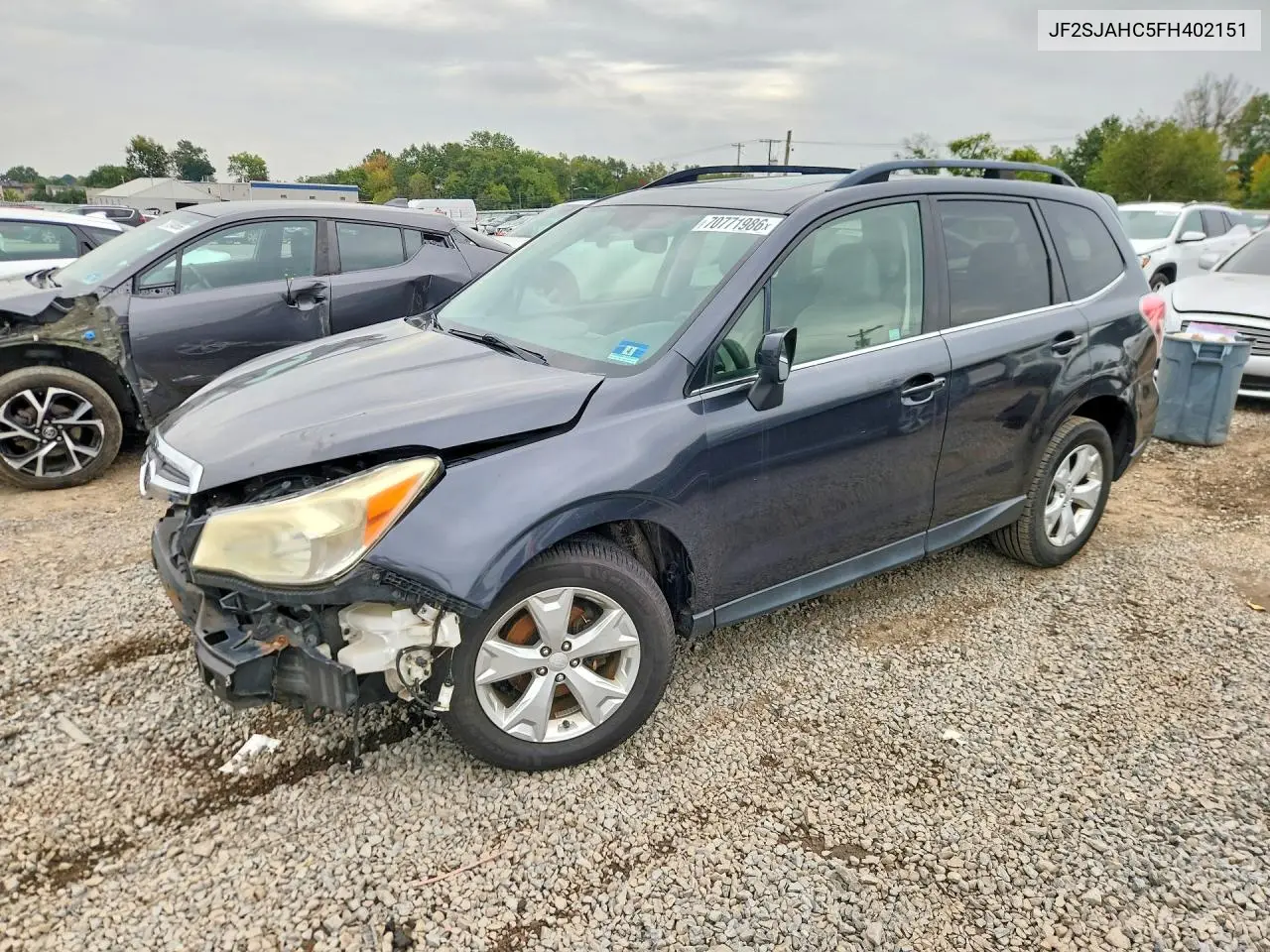 Subaru Forester 2.5I Limited 2015