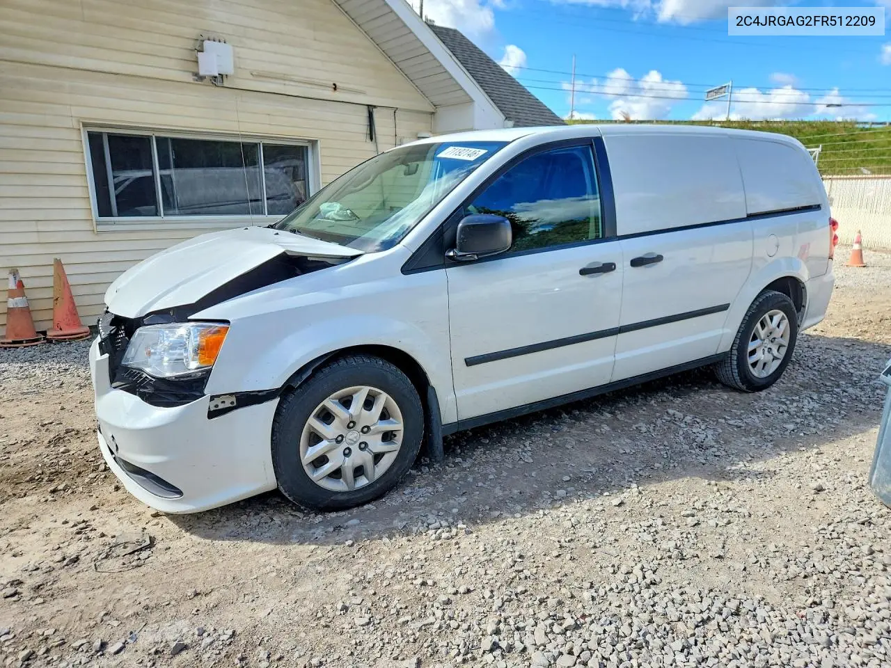 Ram Cargo Van Tradesman Delivery Van 2015