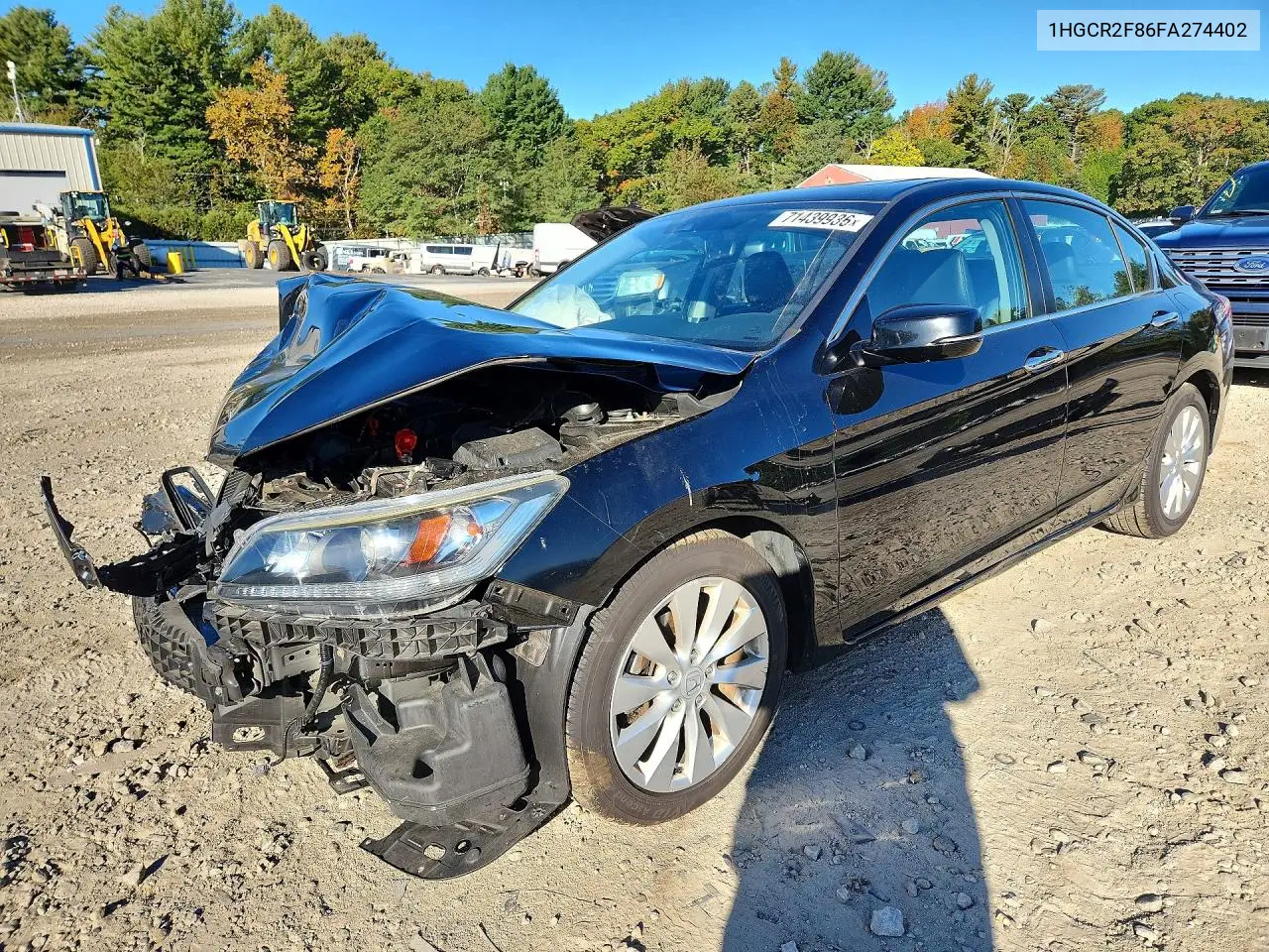 Honda Accord Exl 2015
