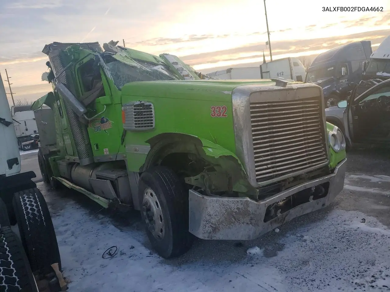Freightliner Coronado Semi Truck 2015