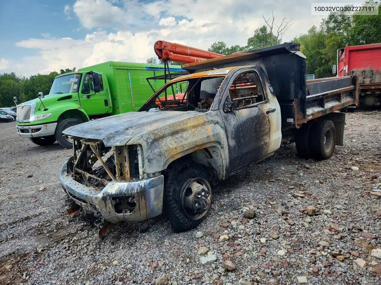 GMC Sierra K3500 Dump Truck 2016