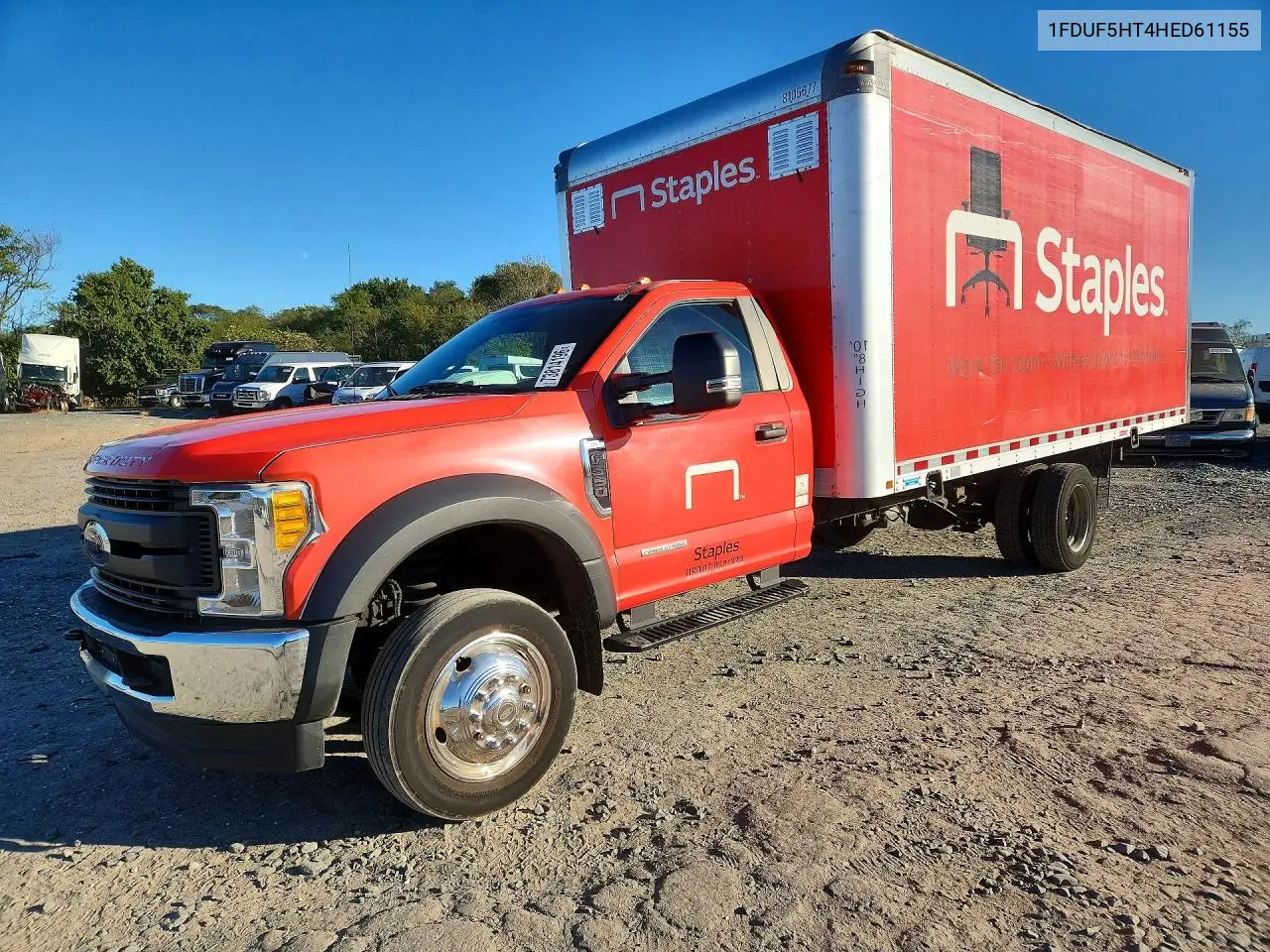 Ford F550 Super Duty Box Truck 2017