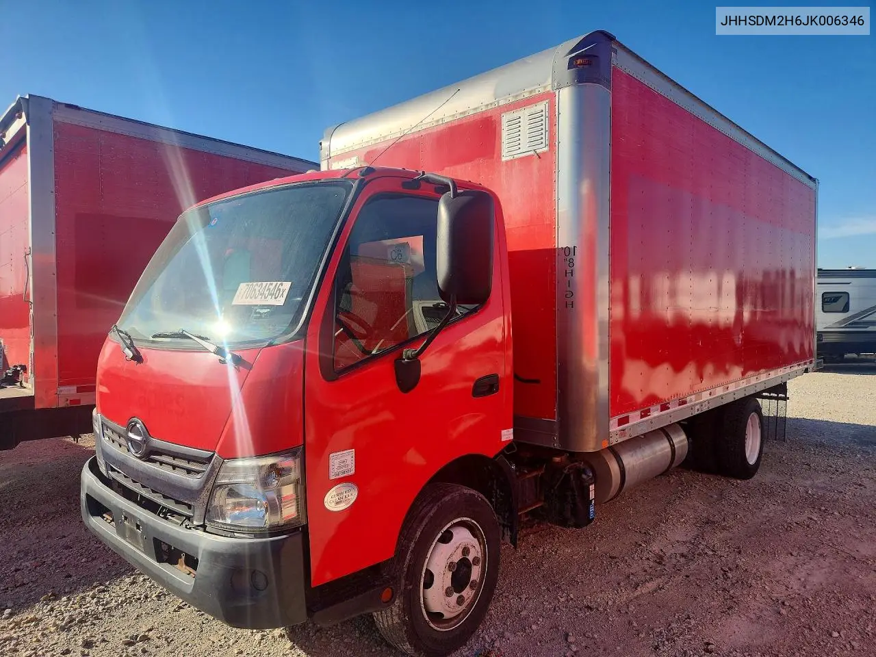 Hino 195 Box Truck 2018