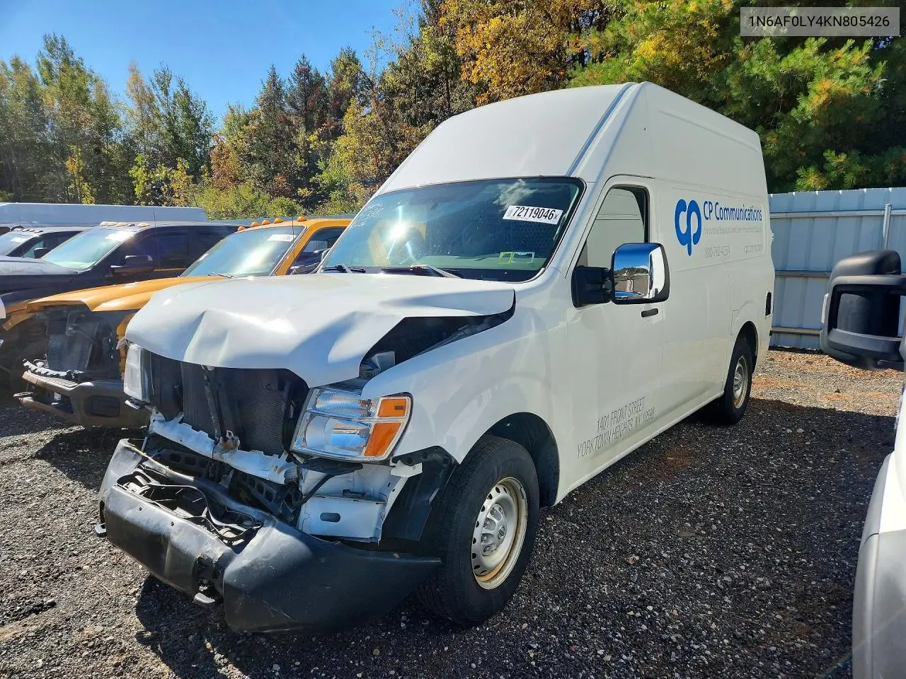 Nissan Nv2500 High Roof Delivery Van 2019