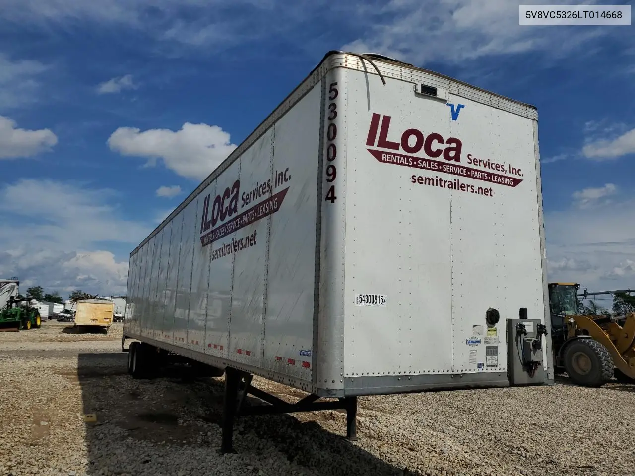Vanguard Trailer Dry Van 2020