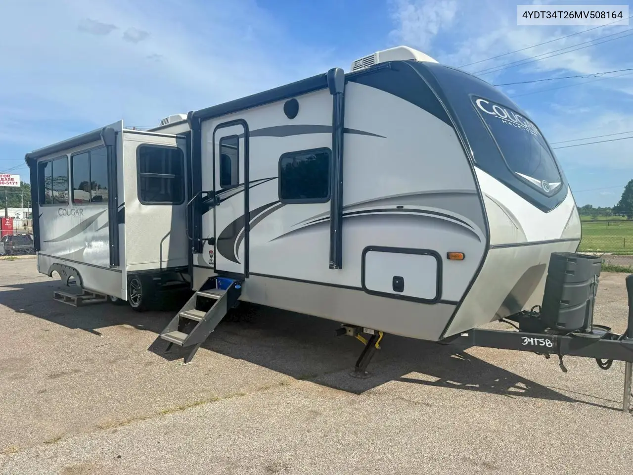 Keystone Cougar 34Tsb Slide-In Camper 2021