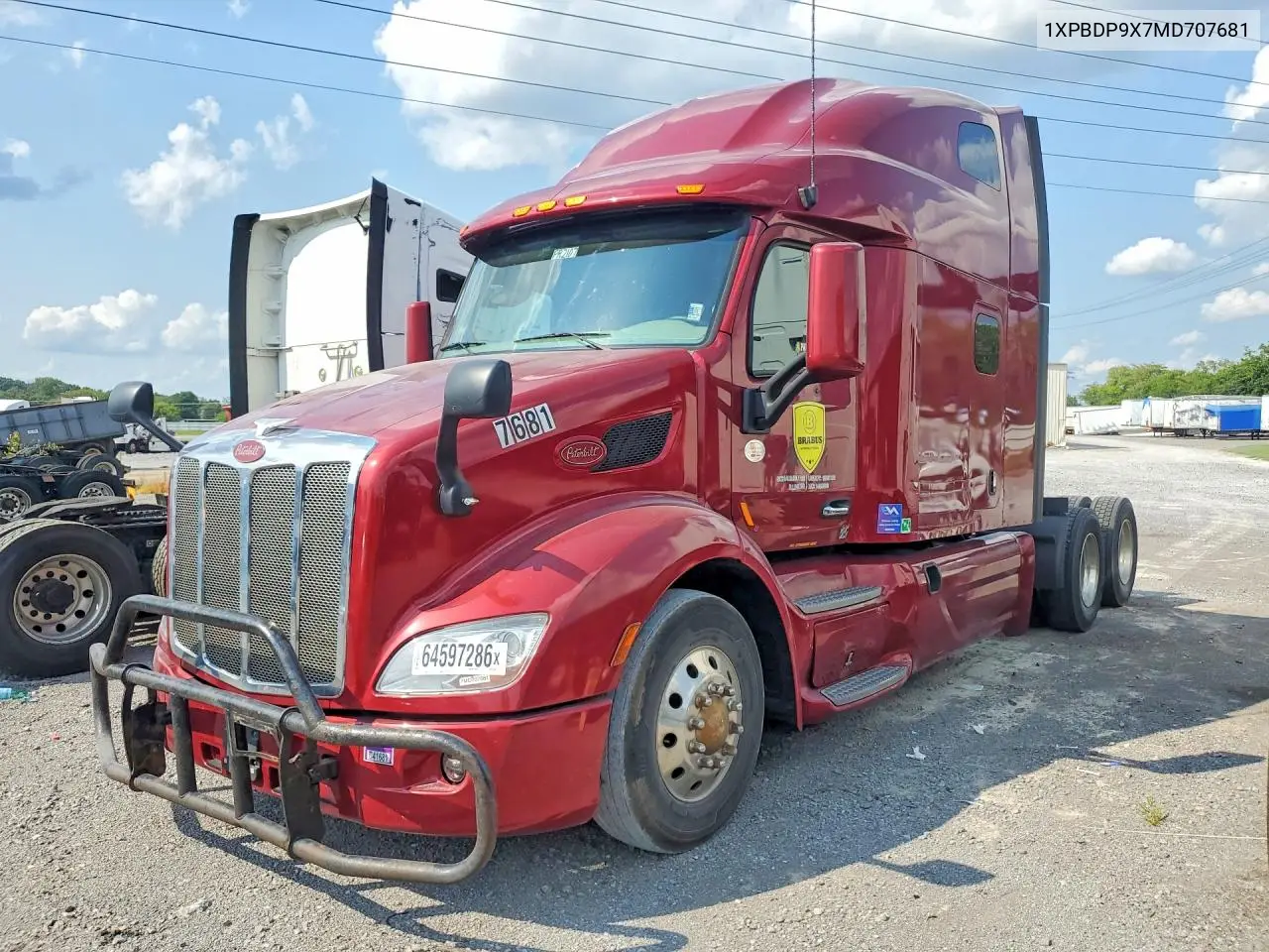 Peterbilt 579 Semi Truck 2021
