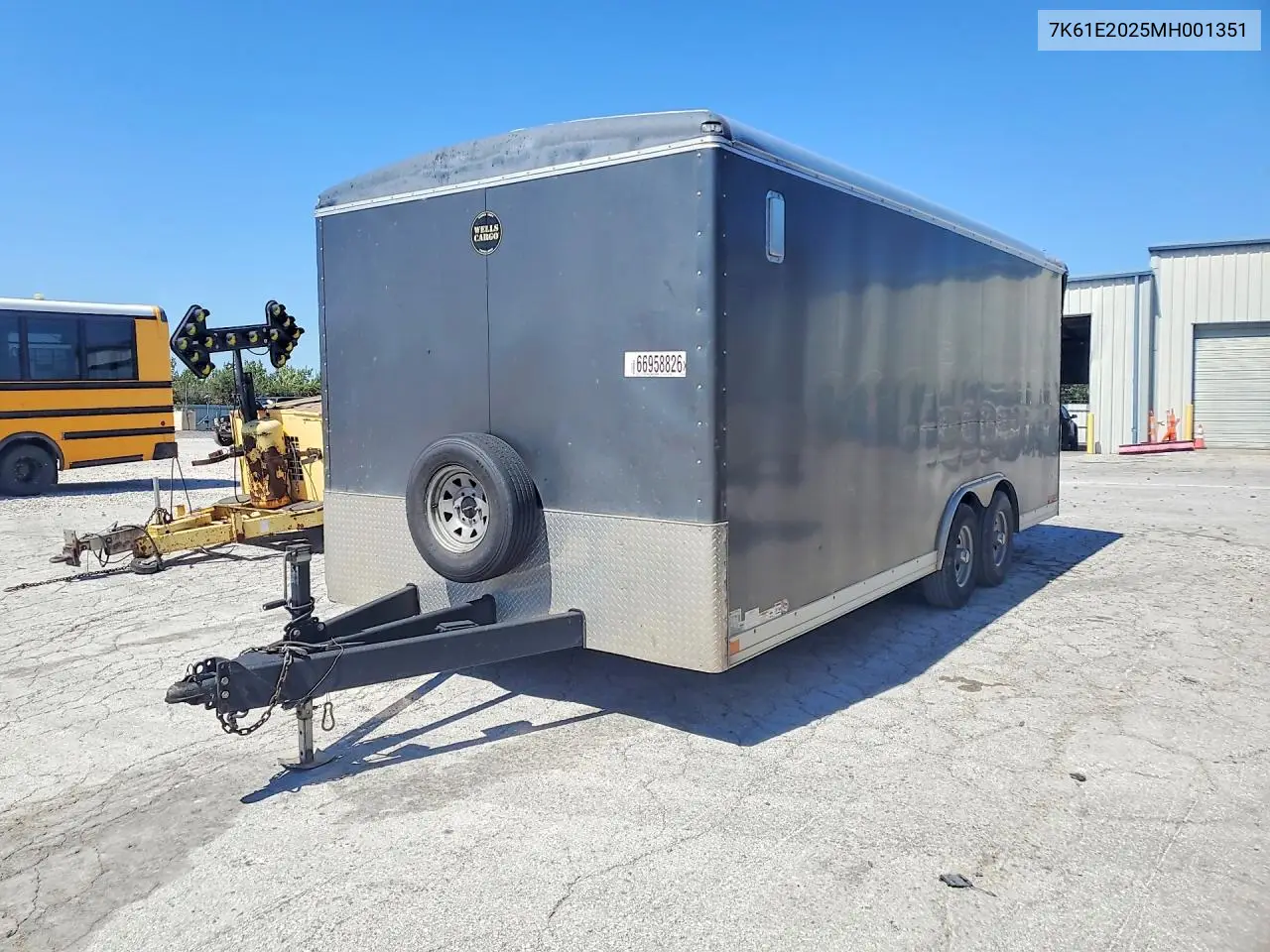 Wells Cargo Whd8520T3 Enclosed Cargo Trailer 2021