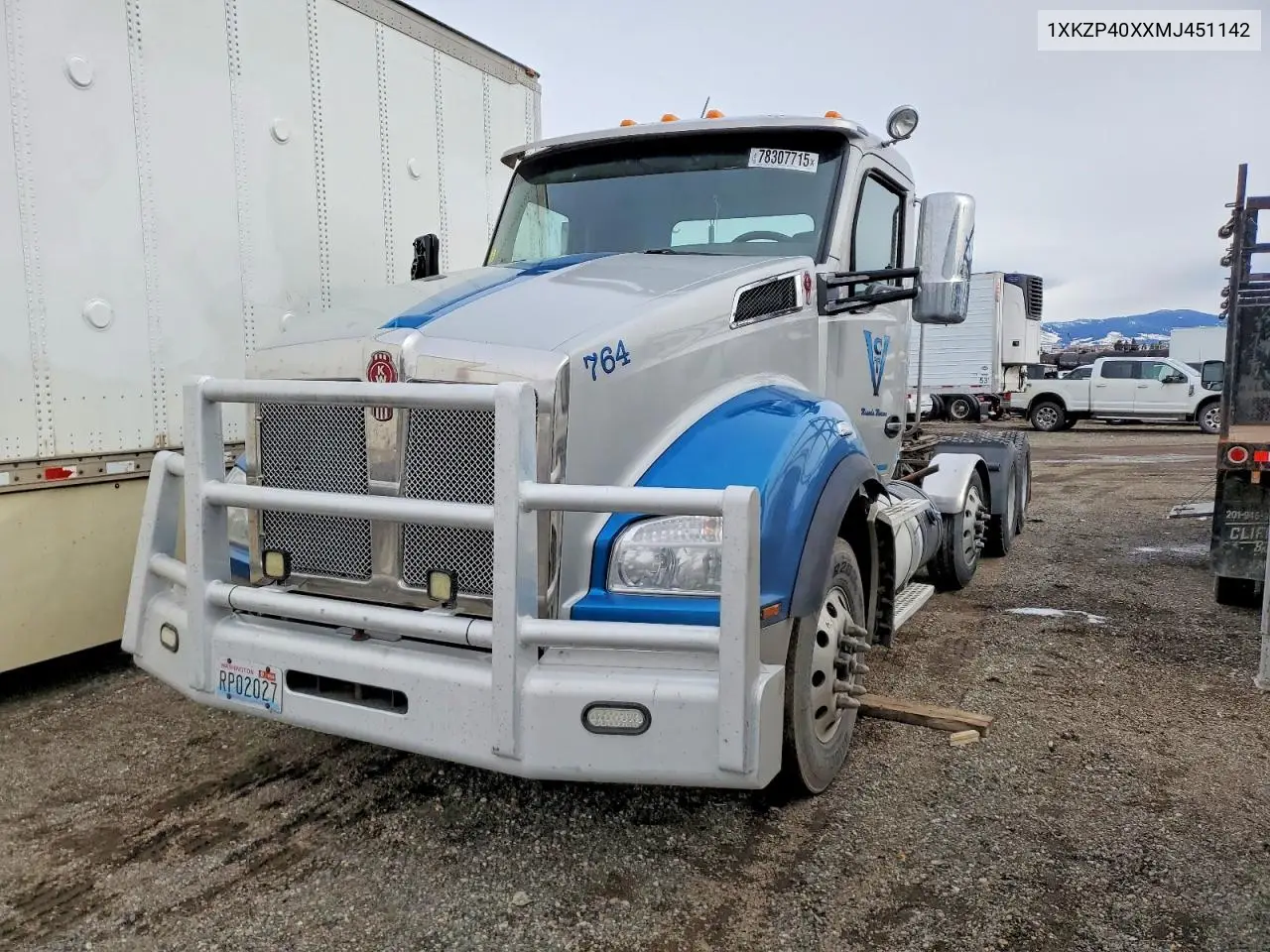 Kenworth T880 Semi Truck 2021