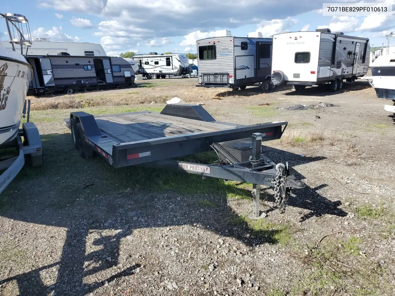 Iron Panther 8.5X20 10K Pt-Ap Equipment Trailer 2023
