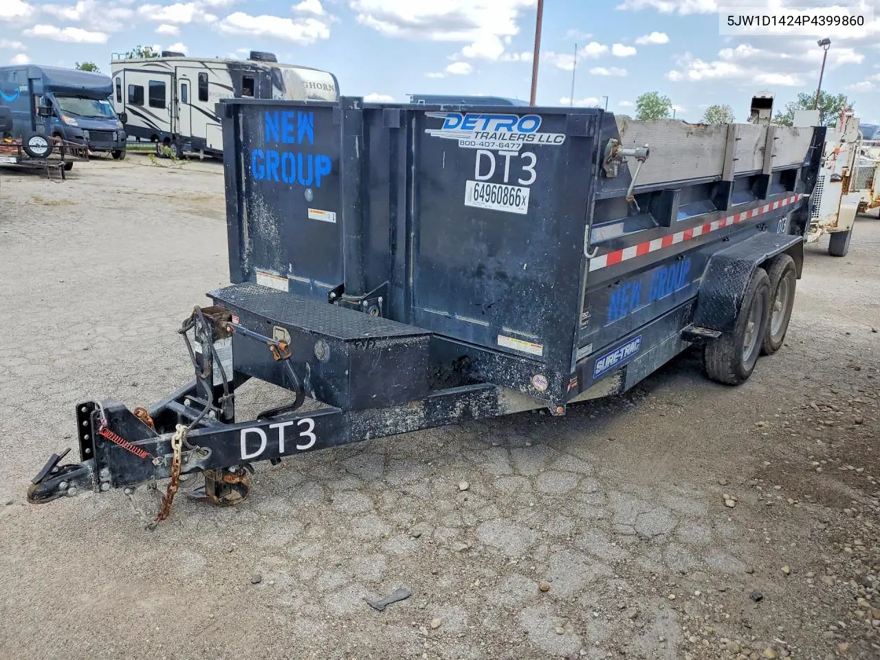 Sure-Trac St8214Tldd-B-140 Dump Trailer 2023