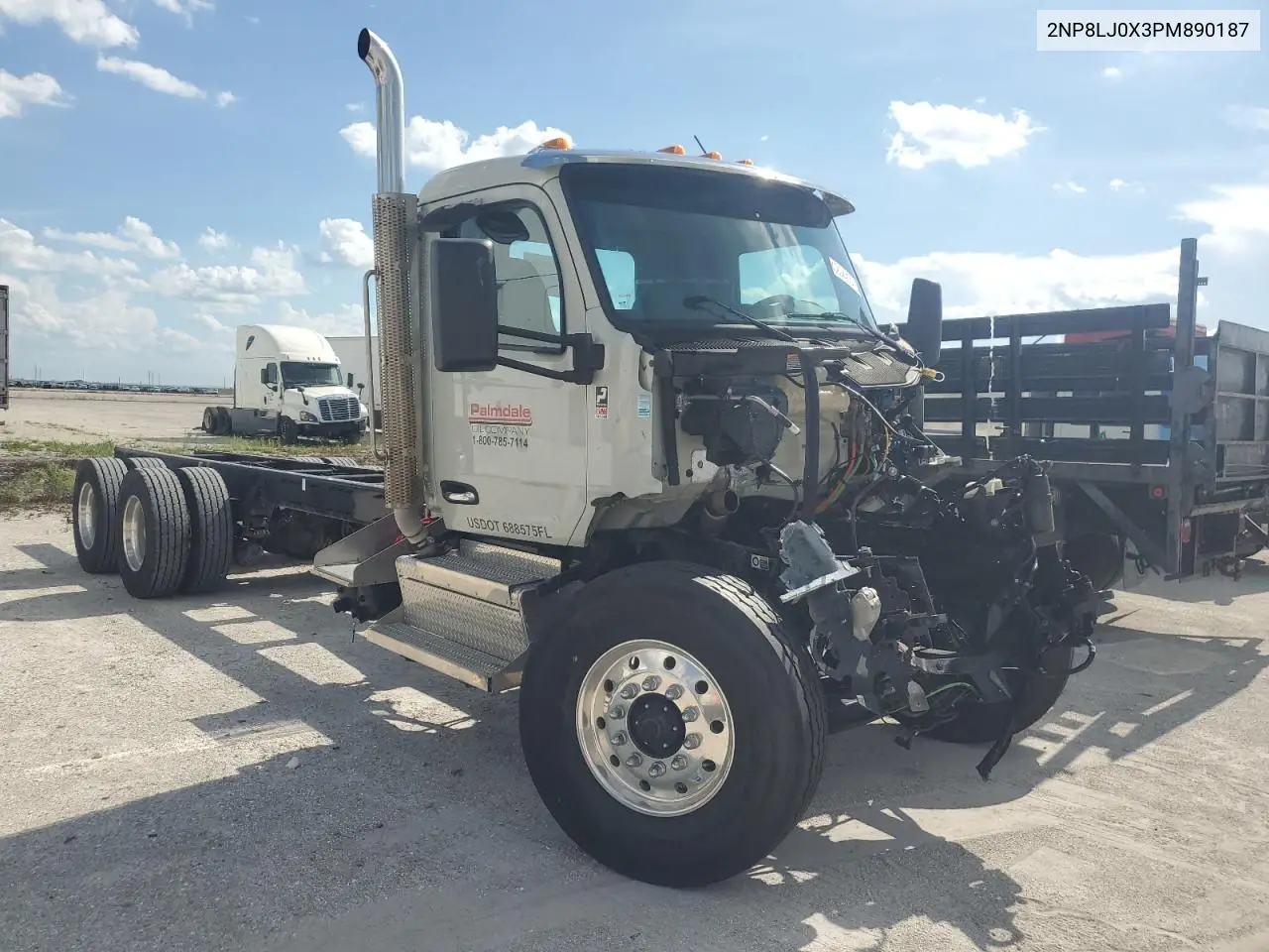 Peterbilt 548 Truck Cab And Chassis 2023