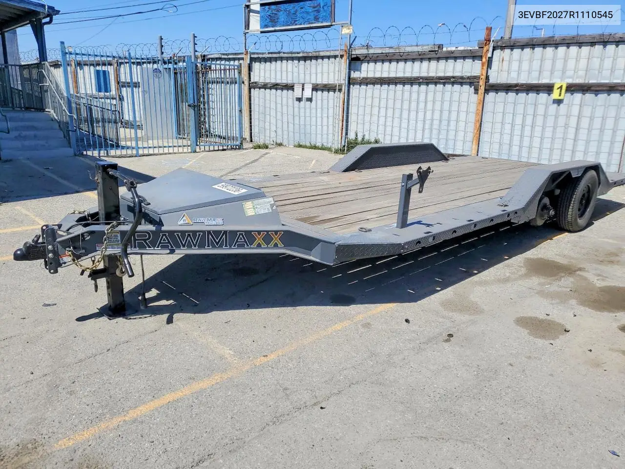 Rawmaxx Equipment Trailer 2024