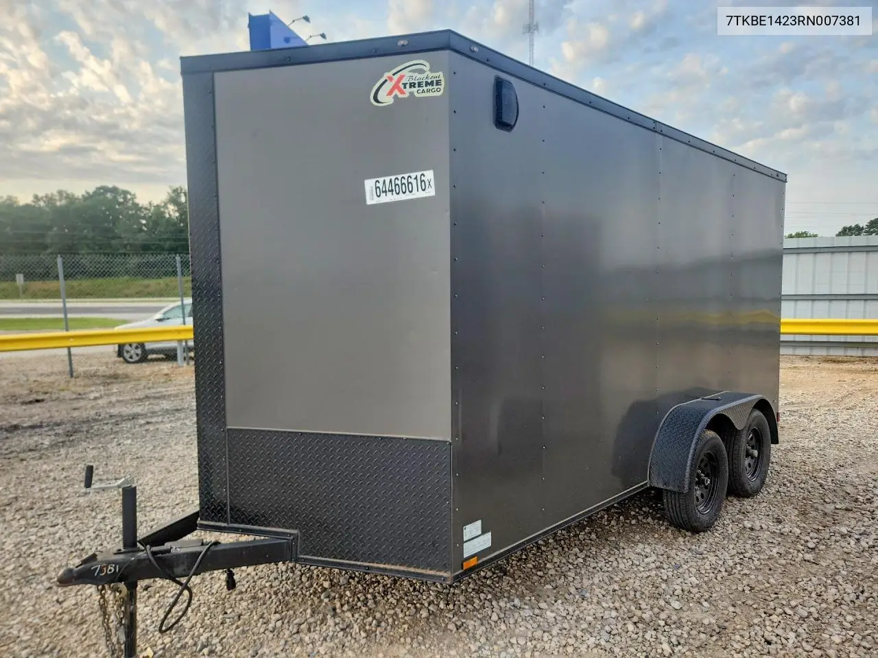 Giddy Up 7X14Ta Enclosed Cargo Trailer 2024