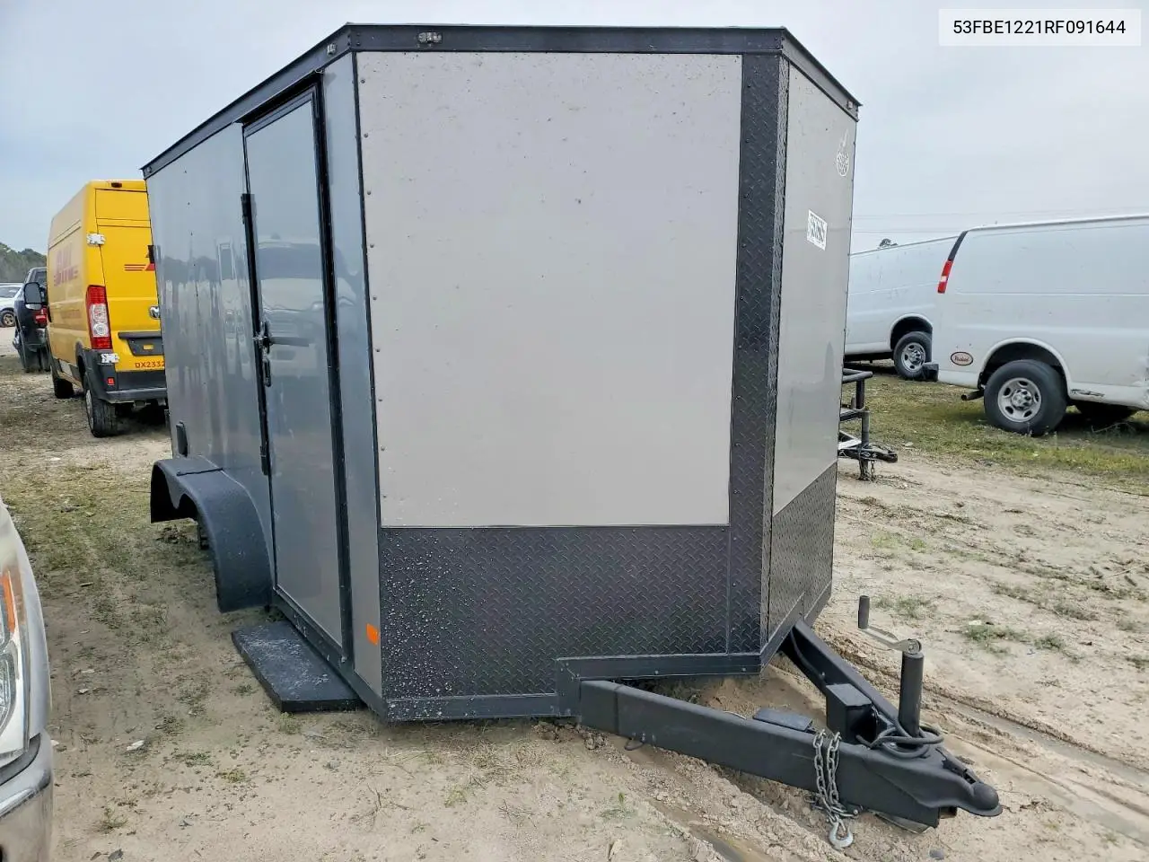 Covered Wagon Cw7X12Ta2 Enclosed Cargo Traile 2024