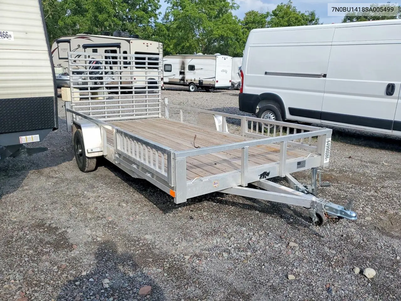 Black Rhino Exs714-3K Utility Trailer 2025