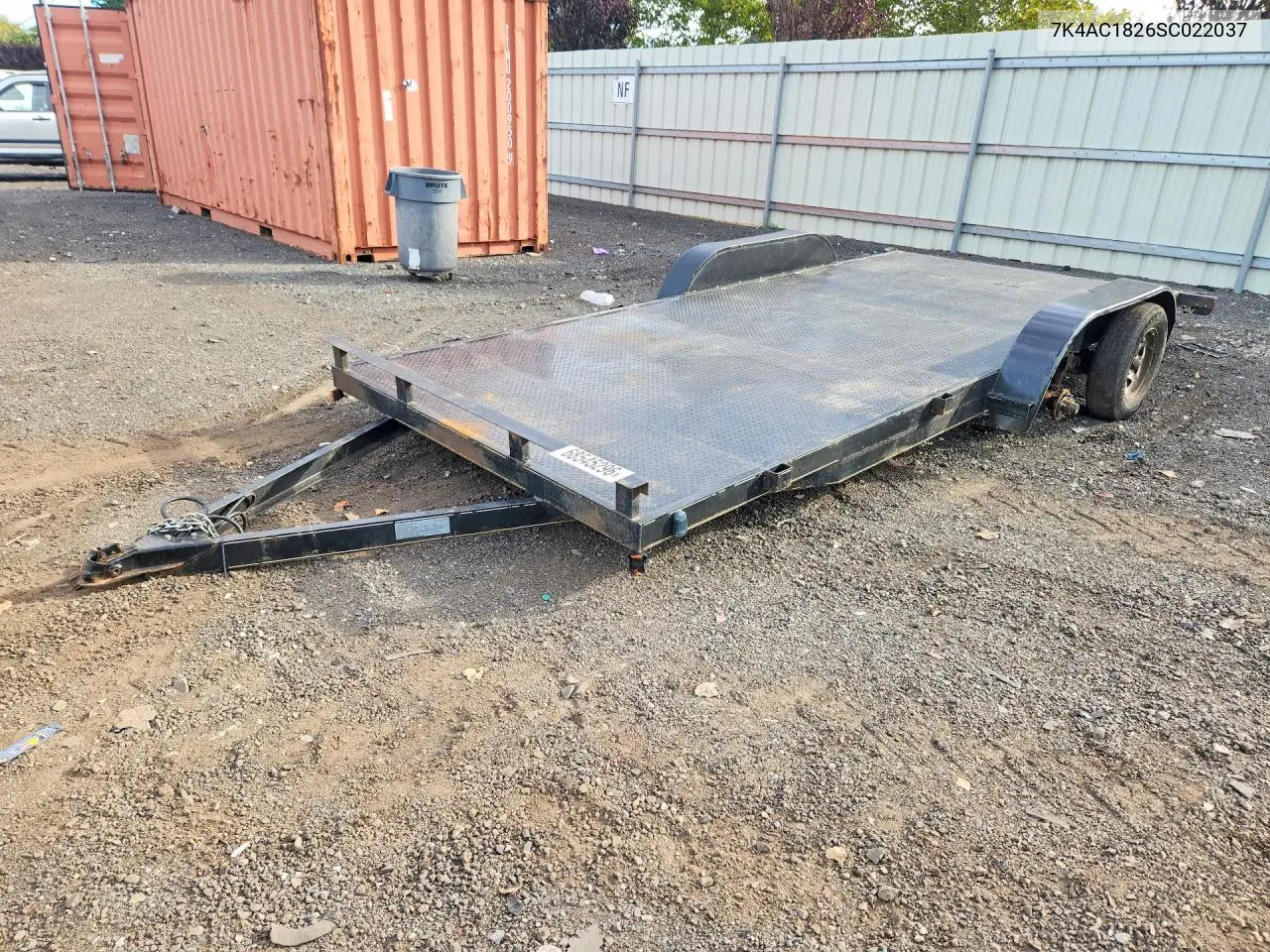 Max Built 82X18Ssch Equipment Trailer 2025