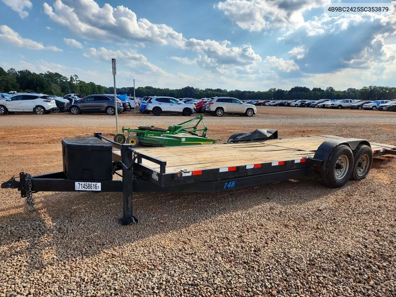 Biggetts Retail 7X24 Ht 14K Equipment Trailer 2025