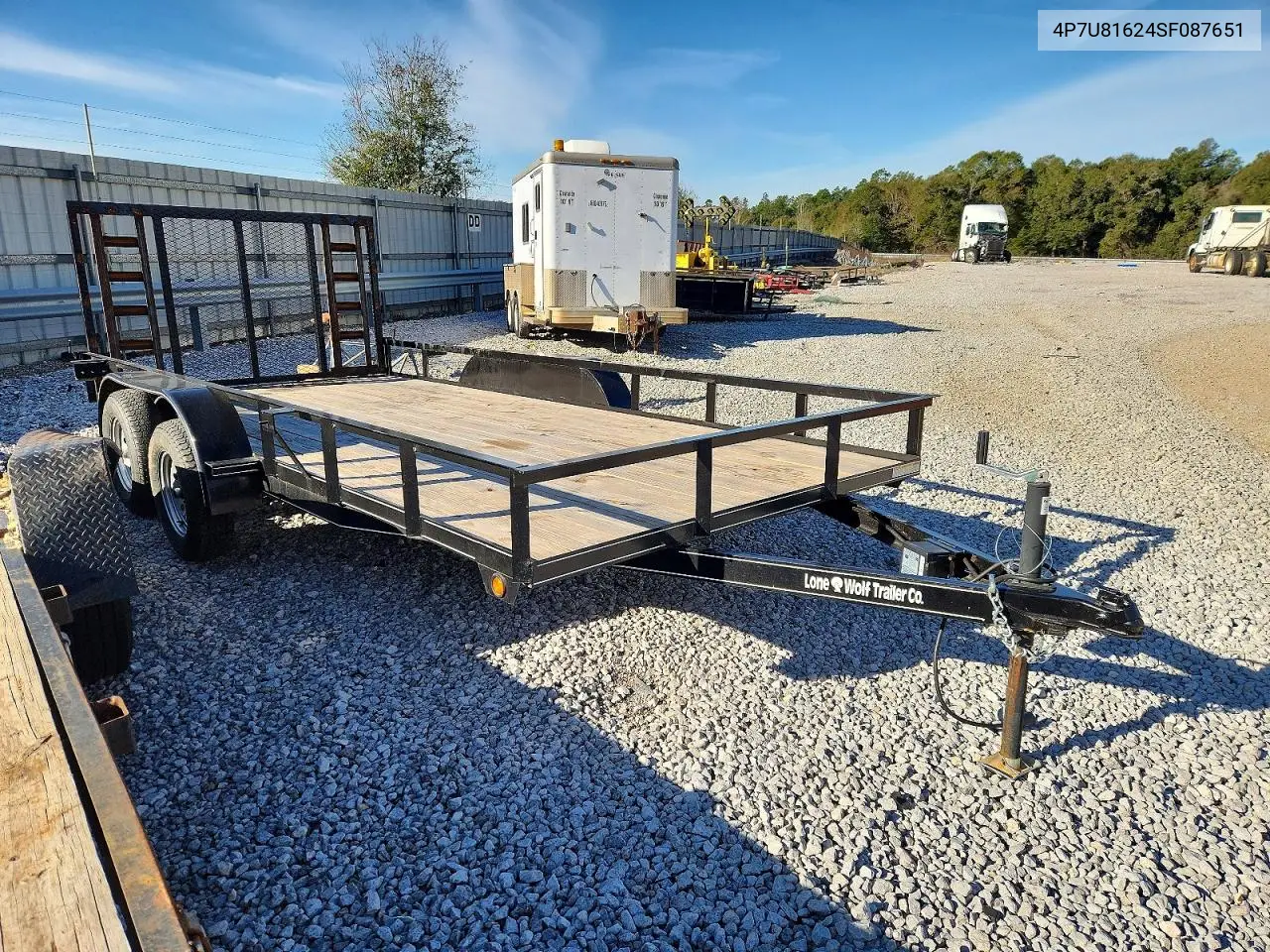 Lone Wolf 16X83 Utility Trailer 2025