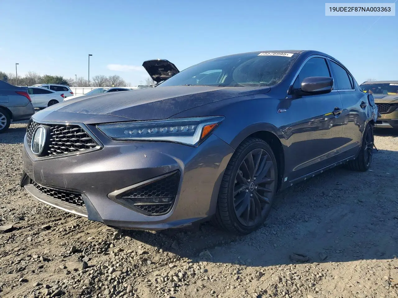 Acura Ilx Premium A-Spec 2022