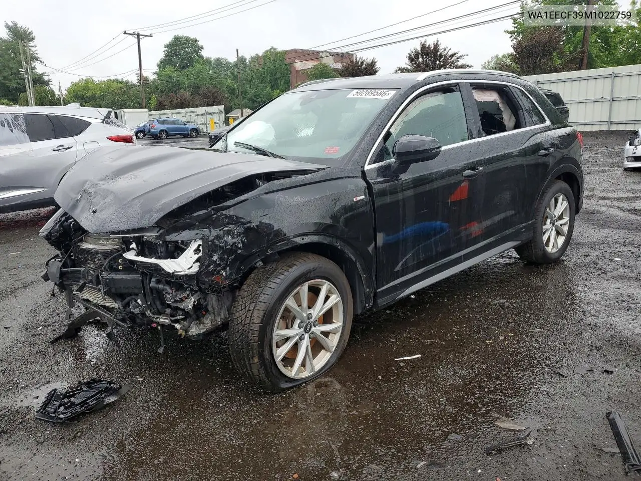 Audi Q3 Premium Plus S Line 45 2021