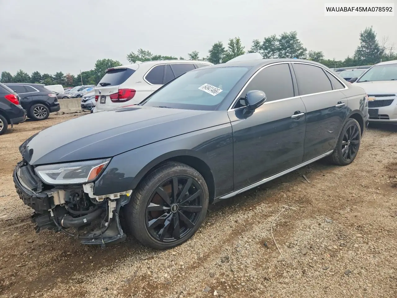 Audi A4 Premium 40 2021