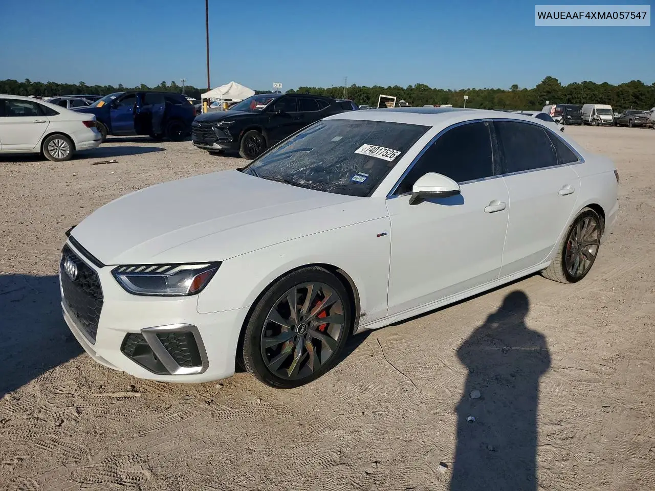 Audi A4 Quattro 2021