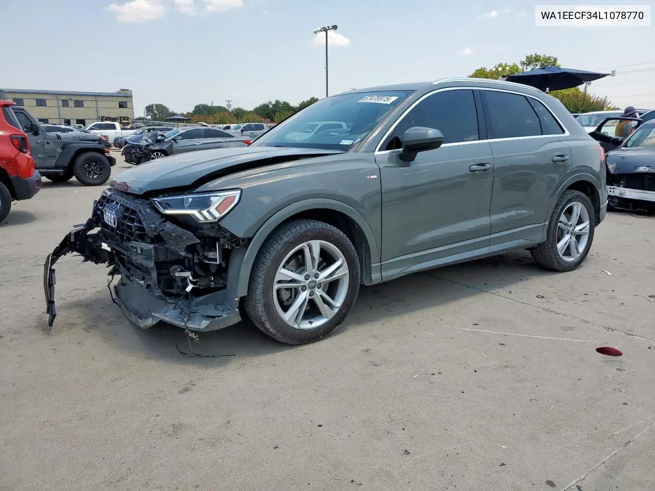 Audi Q3 Premium Plus 45 Tfsi S Line Quattro Tiptronic 2020