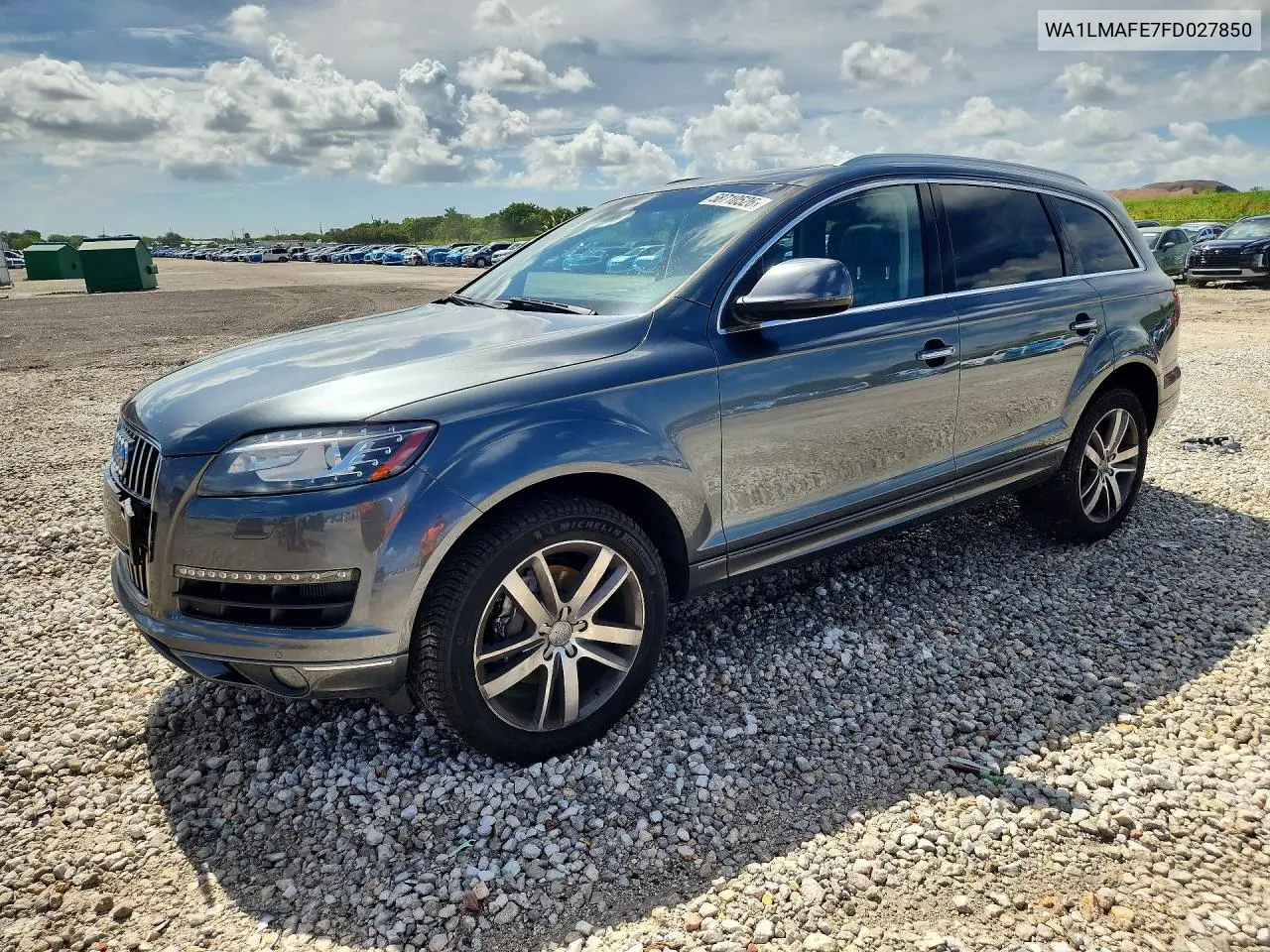 Audi Q7 Tdi Premium Plus 2015