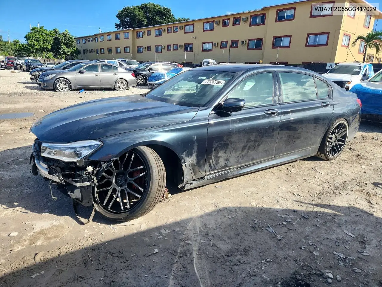 BMW 750 Xi 2016