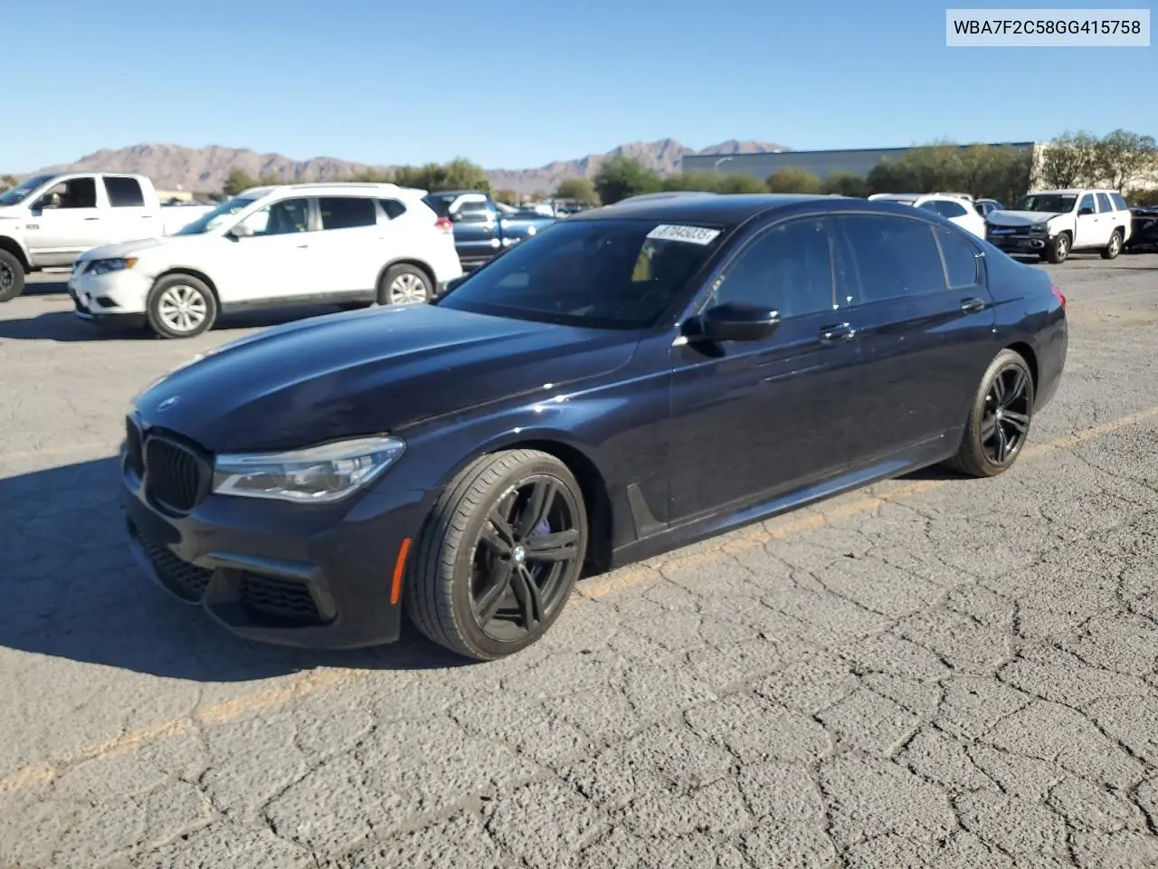 BMW 750 Xi 2016