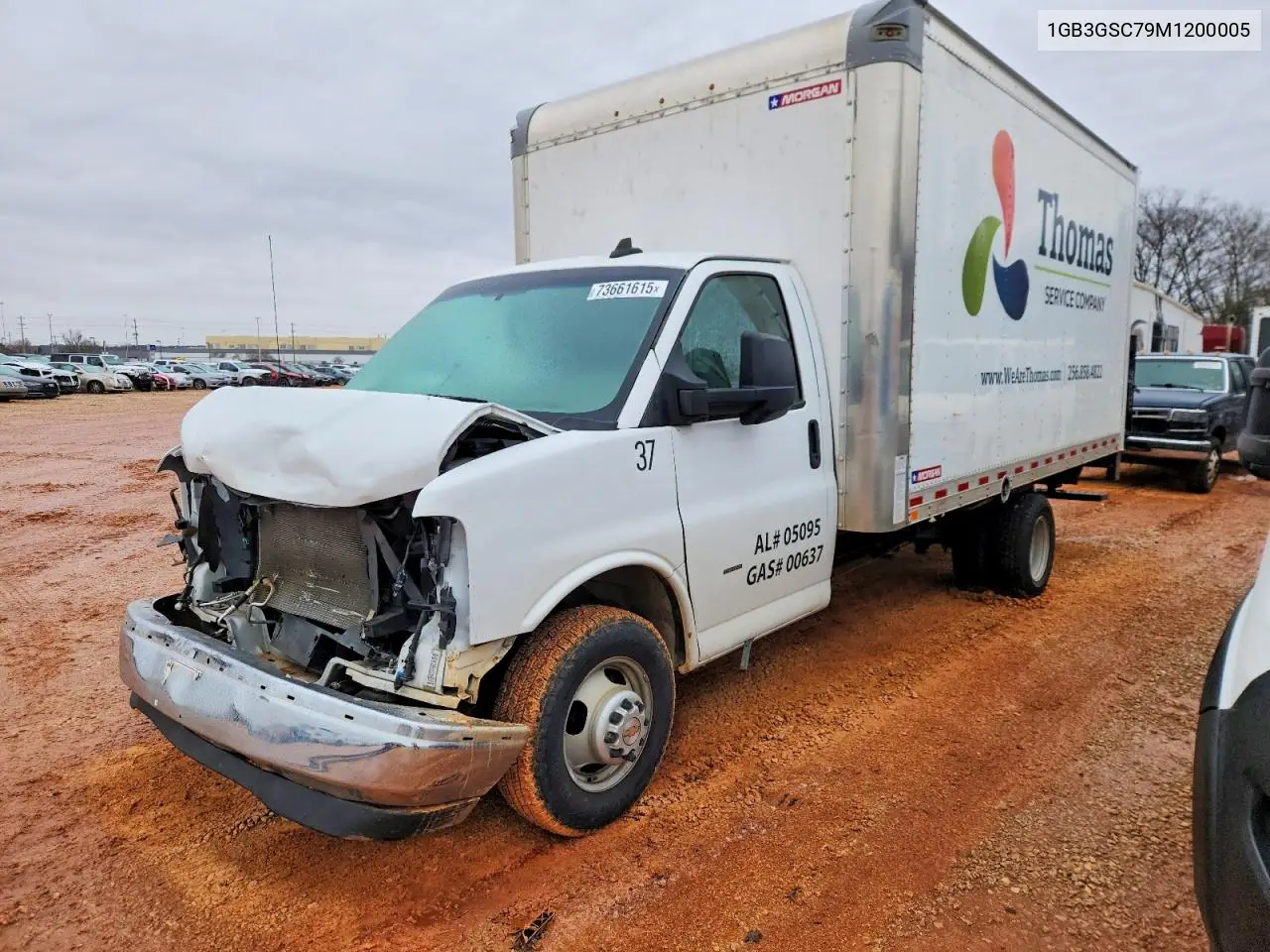 Chevrolet Express G3500 Box Truck 2021