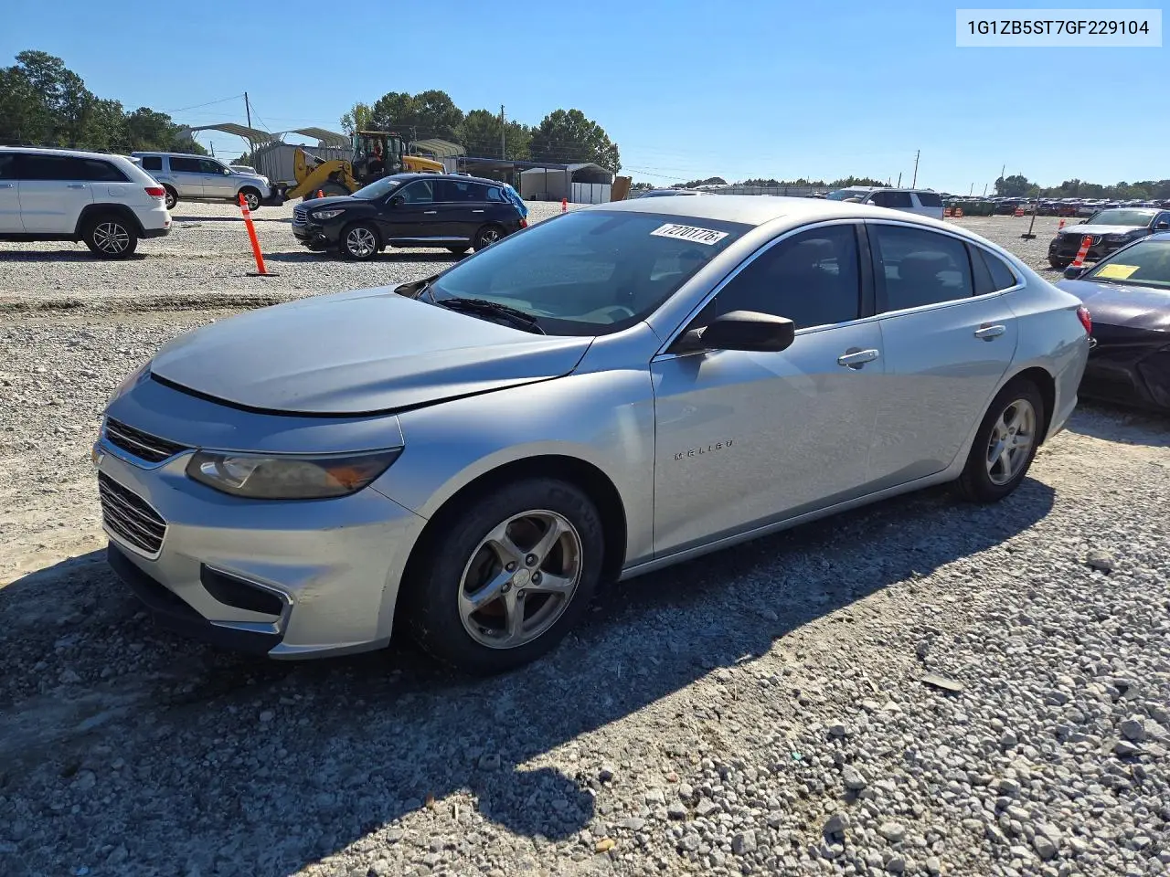 Chevrolet Malibu Ls 2016