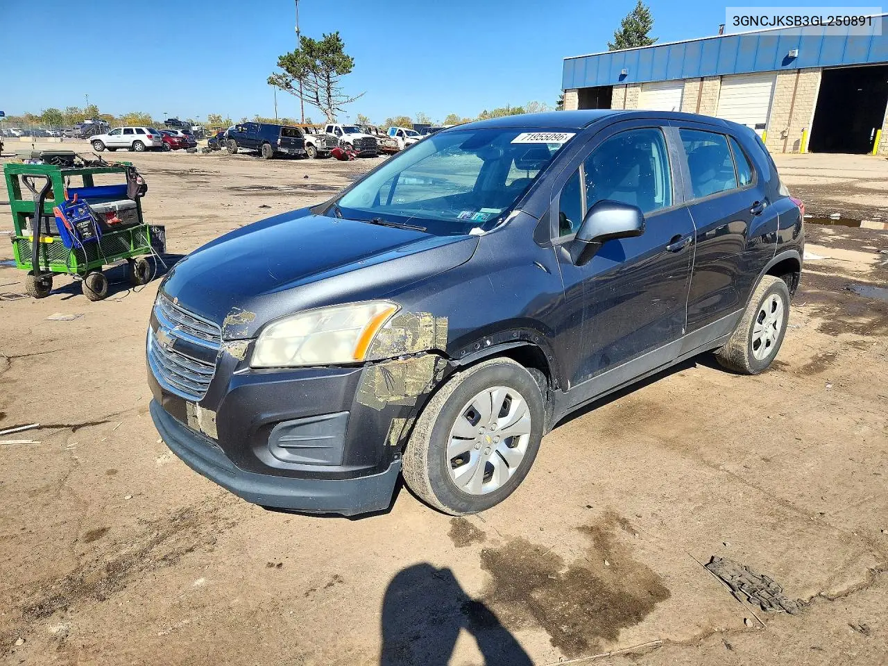 Chevrolet Trax Ls 2016
