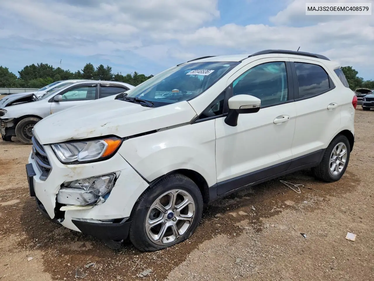 Ford Ecosport Se 2021