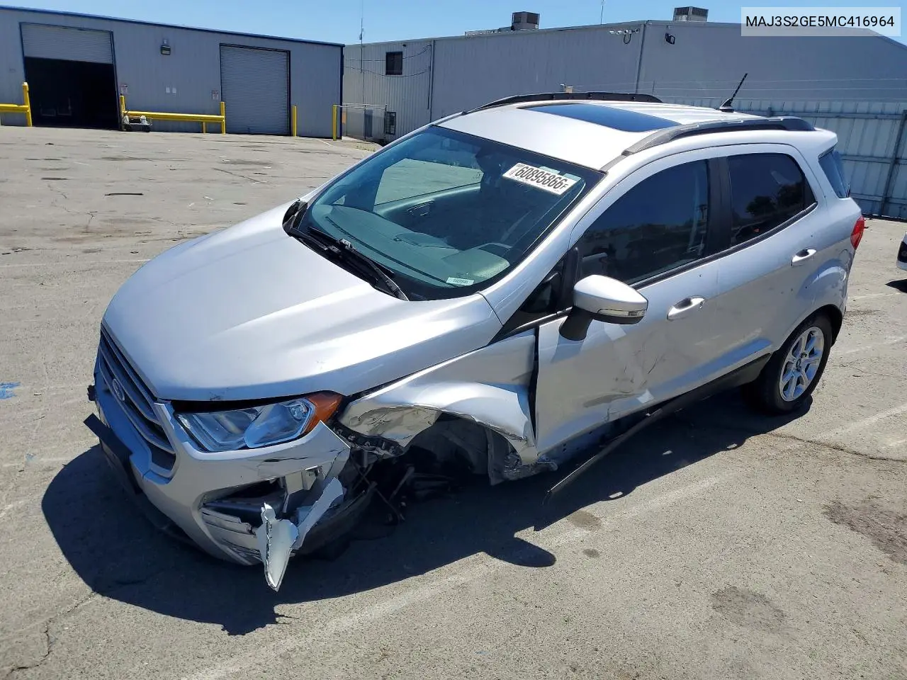 Ford Ecosport Se 2021